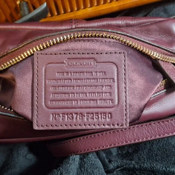 Coach Campbell Camera Bag and Tote Oxblood/Burgundy - EXC!!